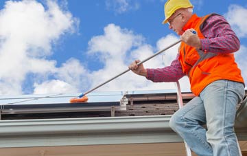 Highbridge soft wash roof cleaning